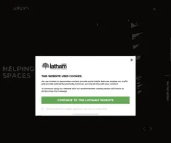 Lathamtimber.co.uk(James Latham) Screenshot