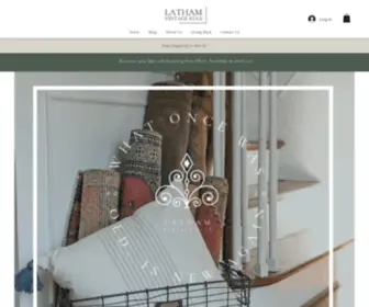 Lathamvintage.com(Latham Vintage Rugs) Screenshot