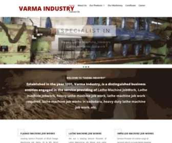 Lathemachinejobwork.com(Varma Engineering Works) Screenshot