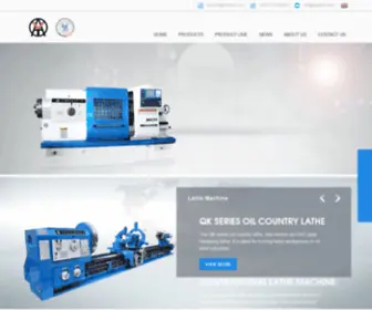 Lathemachinetool.com(CNC Lathe) Screenshot