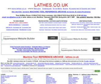 Lathes.co.uk(Lathes) Screenshot