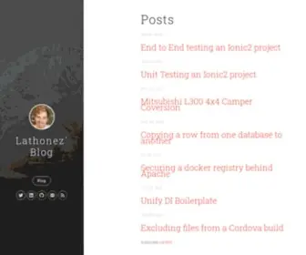 Lathonez.com(Lathonez' Blog) Screenshot