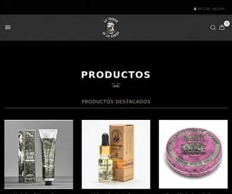 Latiendadelabarba.es(La tienda de la barba) Screenshot