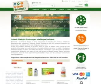 Latiendadelalergico.com(Alergias e intolerancias alimentarias) Screenshot