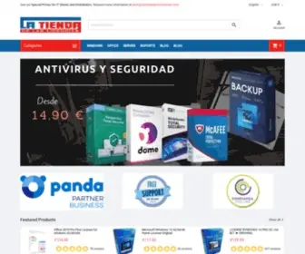 Latiendadelaslicencias.com(Tu tienda de Licencias al Mejor Precio (Antivirus y Software de seguridad)) Screenshot