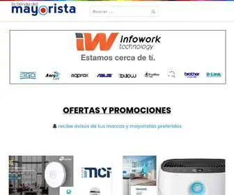 Latiendadelmayorista.com(Mayoristas, distribuidores y proveedores de informatica) Screenshot