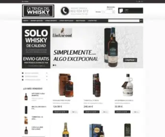 Latiendadelwhisky.com(Tienda de Whisky Online) Screenshot