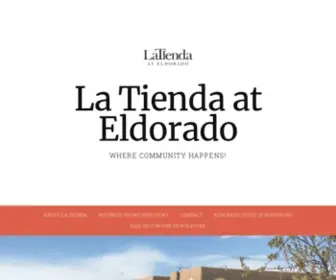 Latiendaeldorado.com(Where Community Happens) Screenshot