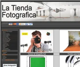 Latiendafotografica.com(La Tienda Fotografica) Screenshot