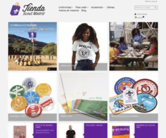 Latiendascouts.com(La Tienda Scouts de Madrid) Screenshot