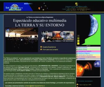 Latierraysuentorno.cl(Progama educativo la Tierra y su entorno) Screenshot