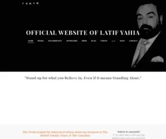 Latifyahia.net(LATIF YAHIA) Screenshot