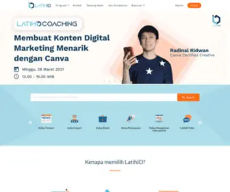 Latihid.com(Homepage) Screenshot