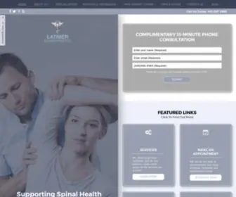 Latimerchiro.com(Latimer Chiropractic) Screenshot