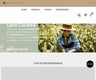 Latin-Curated.com(Latin Curated) Screenshot