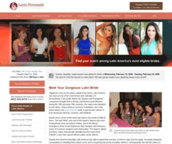 Latin-Personals.com(Latin Personals) Screenshot