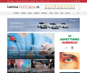 Latinacorriere.it(Latina e provincia) Screenshot