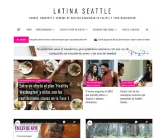 Latinaseattle.com(Latina Seattle) Screenshot