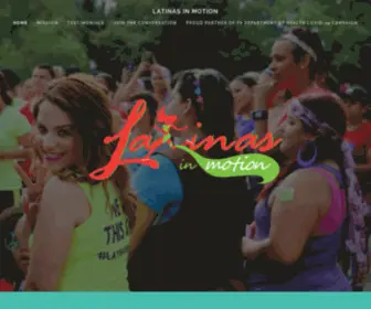 Latinasinmotion.com(Latinas in Motion) Screenshot