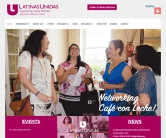 Latinasunidas.org(Latinas Unidas) Screenshot