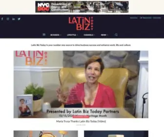 Latinbusinesstoday.com(Hispanic Business Network Website) Screenshot