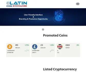 Latincoinexchange.com(Latin Coin Exchange) Screenshot