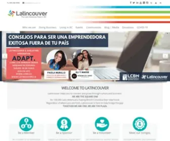 Latincouver.ca(Latincouver helps you to connect through culture and business) Screenshot