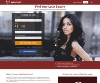 Latincupid.com(Latincupid) Screenshot