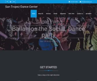 Latindance.net(WordPress) Screenshot