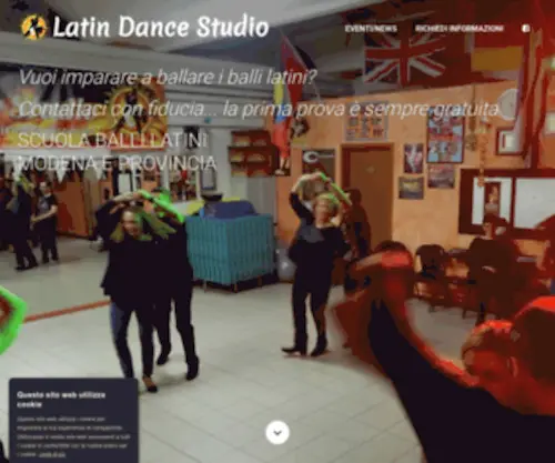 Latindancestudio.it(Latin Dance Studio) Screenshot