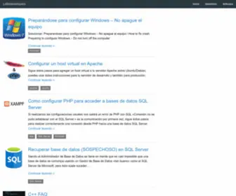 Latindevelopers.com(La comunidad de programadores) Screenshot