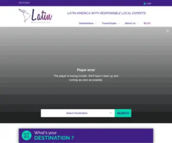 Latindiscoveries.com(Latin Discoveries) Screenshot