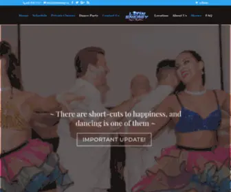 Latinenergydance.com(Toronto Salsa Dancing World Champions Best Dance Lessons School) Screenshot