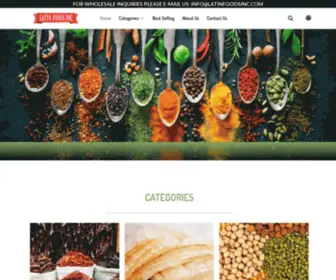 Latinfoodsinc.com(Latinfoodsinc) Screenshot