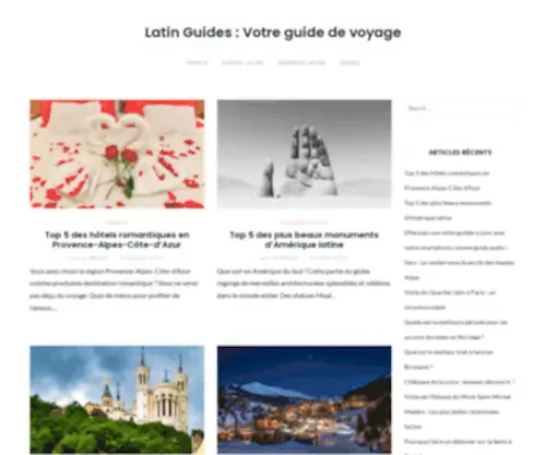 Latinguides.com(Latin Guides) Screenshot