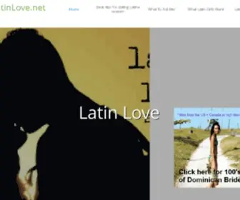 Latinlove.net(Latin Women For Marriage) Screenshot