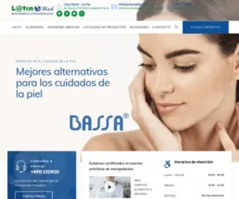 Latinmedbo.com(LATINMED, MEDICAMENTOS LATINOAMERICANOS) Screenshot