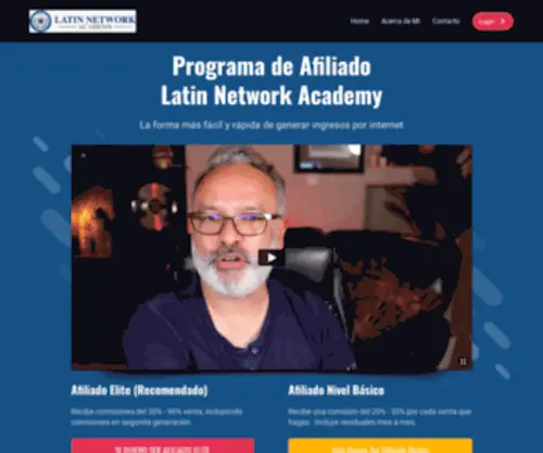 Latinnetworkacademy.club(Latinnetworkacademy club) Screenshot