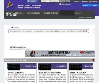 Latino-Forex.com(LATINO Forex Forum) Screenshot