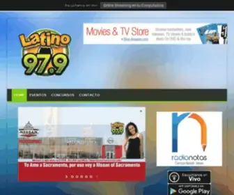 Latino979.com(97.9 Latino M) Screenshot