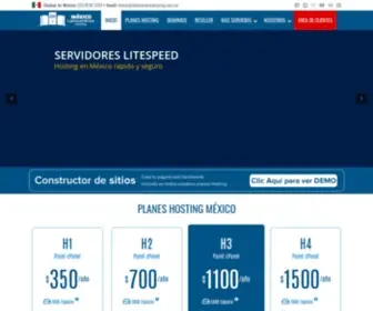 Latinoamericahosting.com.mx(Latinoamérica Hosting México Planes de Hosting) Screenshot