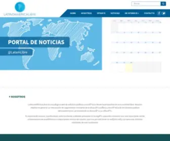 Latinoamericalibre.org(Latinoamericalibre) Screenshot