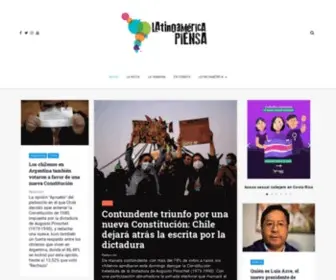 Latinoamericapiensa.com(Latinoamerica Piensa) Screenshot
