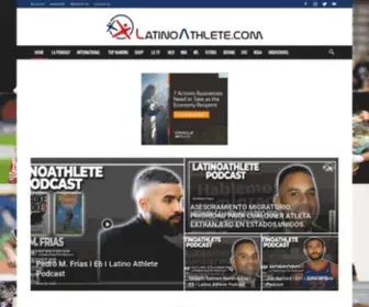Latinoathlete.com(Latino Athletes) Screenshot