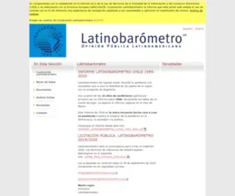 Latinobarometro.org(Archivo de datos Latinobar) Screenshot