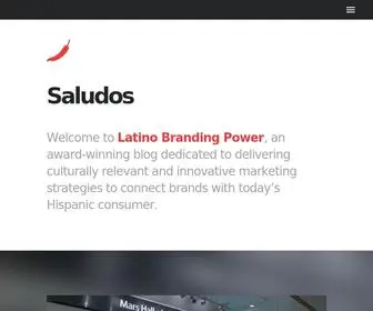 Latinobrandingpower.com(Latino Branding Power) Screenshot