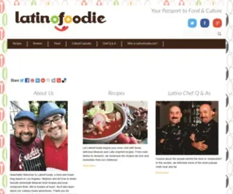 Latinofoodie.com(The Dish on Food) Screenshot