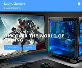 Latinogamers.net(Beyond Gaming) Screenshot