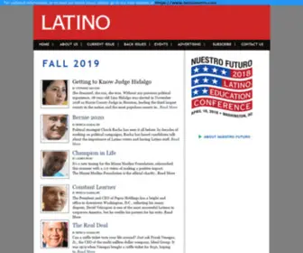 Latinomagazine.com(Home) Screenshot