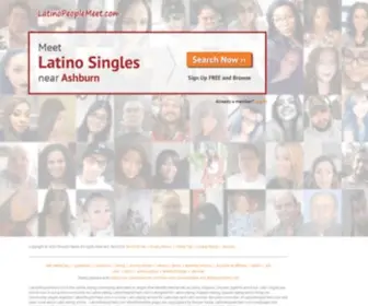 Latinopeoplemeet.com(The Latino Dating Network) Screenshot